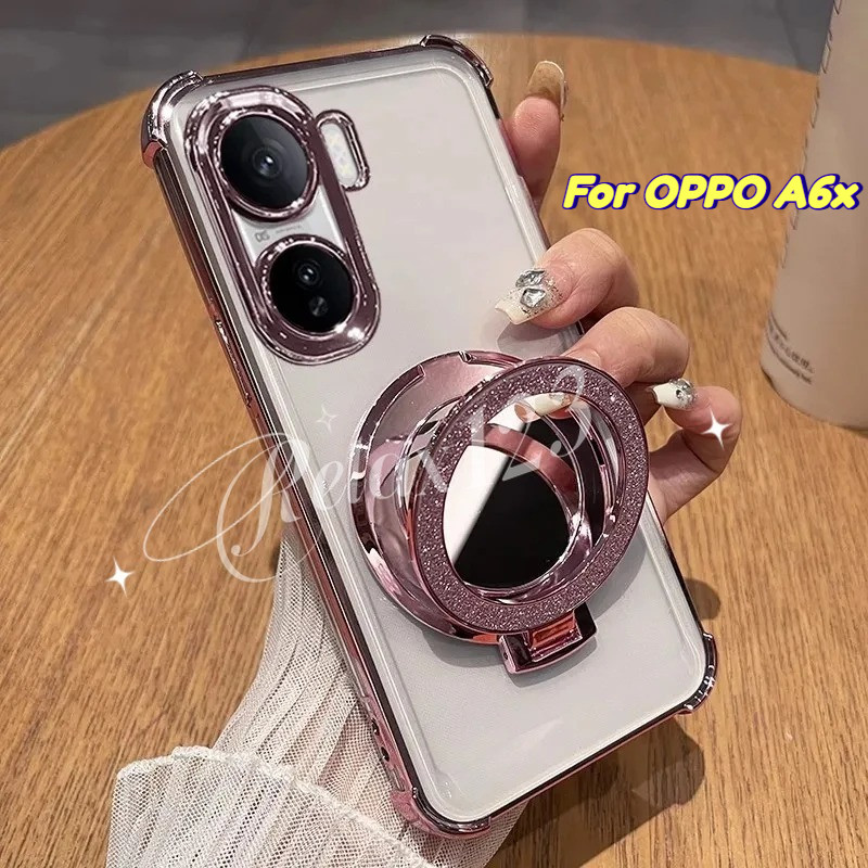 Ốp điện thoại Silicon chống sốc lấp lánh cho OPPO A6x 4G 5G 2025 cho Oppo A6X A6 x OPPO A6 Pro A6 A6