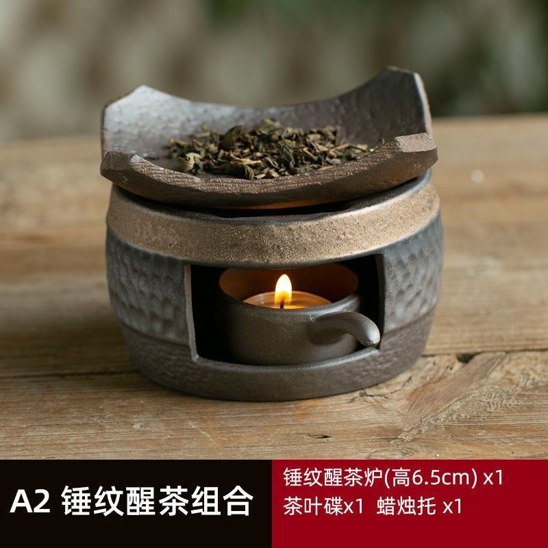2025 Sản Phẩm Mới Retro Hojicha Bếp Hojicha Ware Hộ Gia Đình Nhỏ Đồ Đá Trà Tăng Hương Thơm Khuấy-Fry