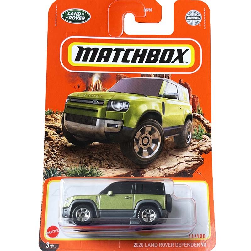 MATCHBOX MATCHBOX LAND ROVER DEFENDER Off-Road SUV Green LAND ROVER DEENDER 4Y 11
