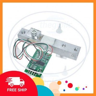 HX711 Bộ Bàn Cân Cảm Biến Cân Nặng Load Cell 10Kg