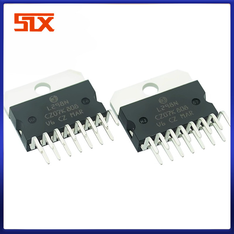 2 Chiếc Thương Hiệu Trong Nước Mới L298N L298 Stepper Motor Driver Chip / Cầu Driver Công Tắc Bên Tr