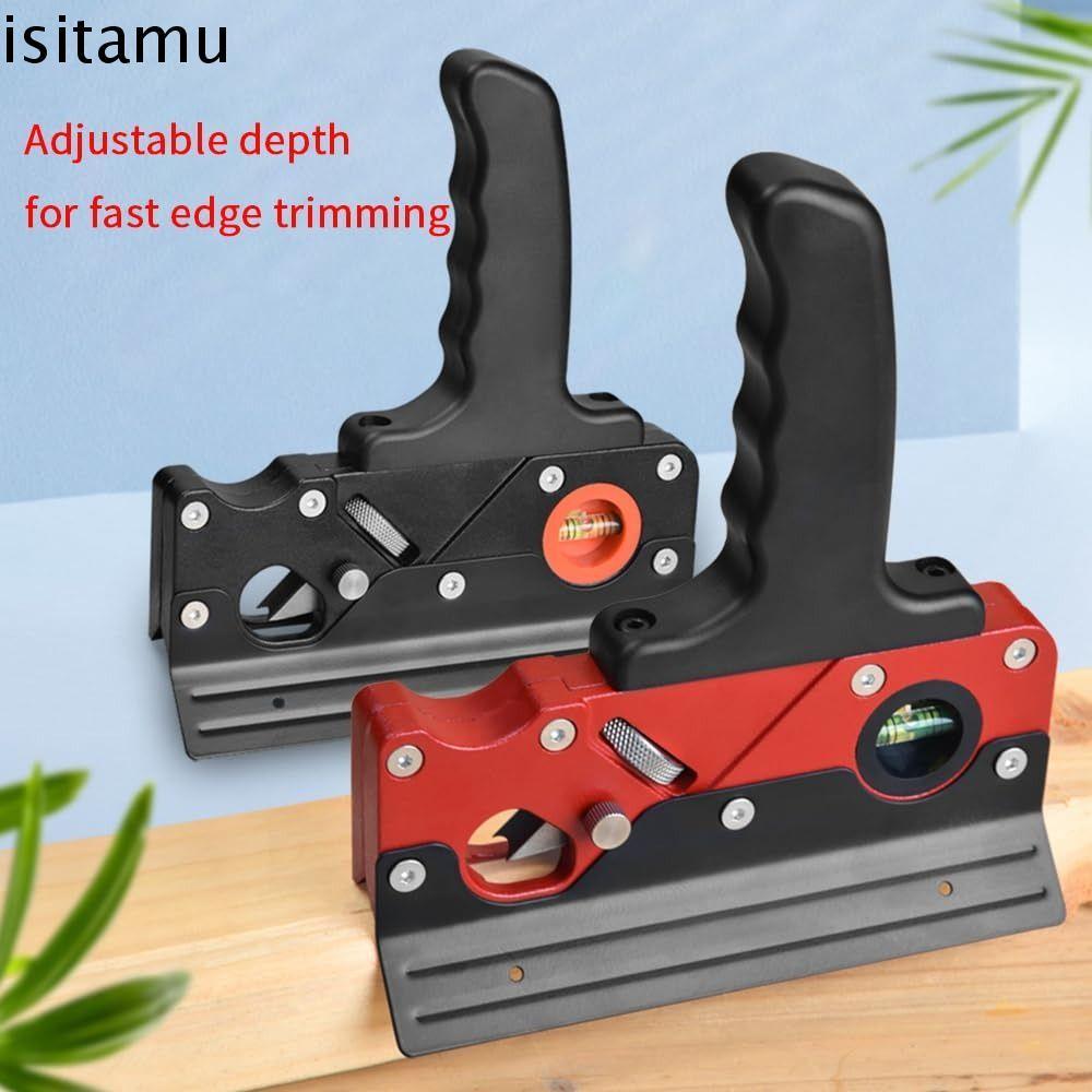 ISITAFT Máy bay góc cạnh chế biến gỗ, Cắt tỉa Máy bào vát 45 độ, Máy bào cạnh nhanh bền bỉ Hợp kim n