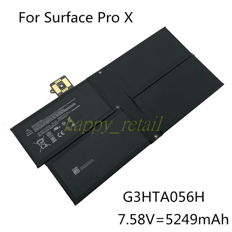Pin Laptop Microsoft Surface Pro X iFixit SQ1 3.0GHz 7.58V 38.2Wh