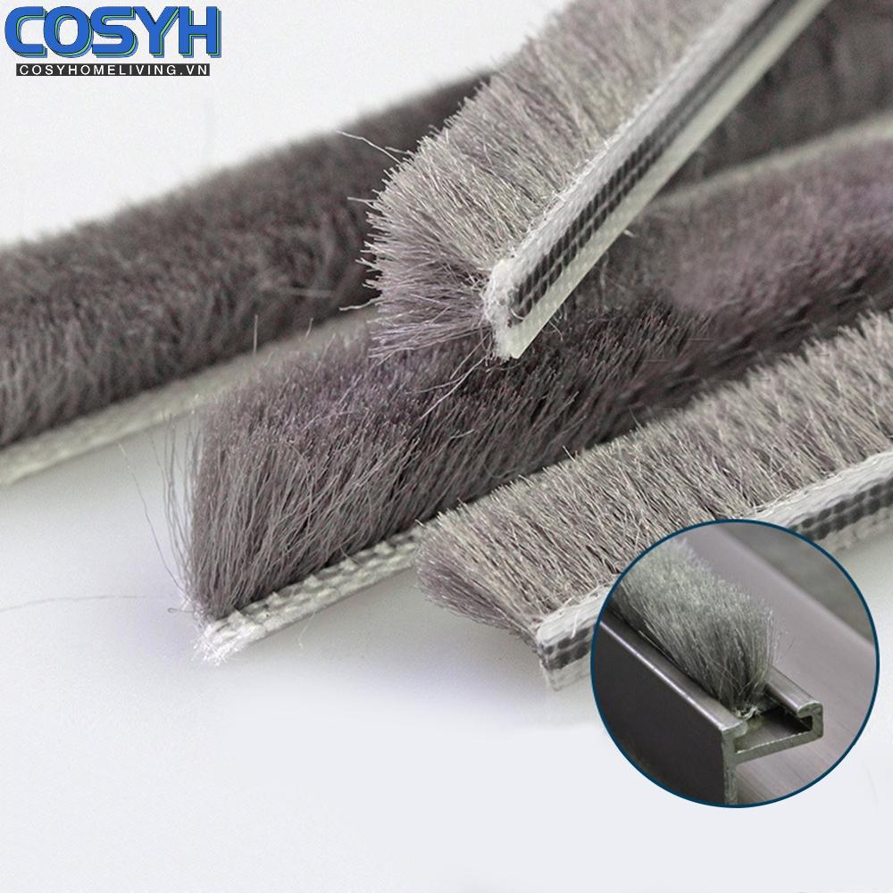 <cosyh>Seal Strip Windproof Reduce noise 1pc Elastic 10m Wardrobe Closet Sealing