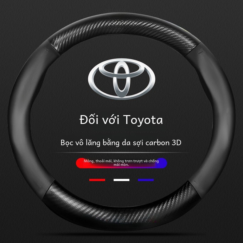 Toyota Bọc vô lăng Cross Vios Yaris Veloz Fortuner Innova