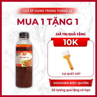   HỎA TỐC  Sốt Ướp Thịt Nướng BBQ cho heo bò gà cá hải sản Bếp Xuyên Việt 400g xốt ướp nướng 