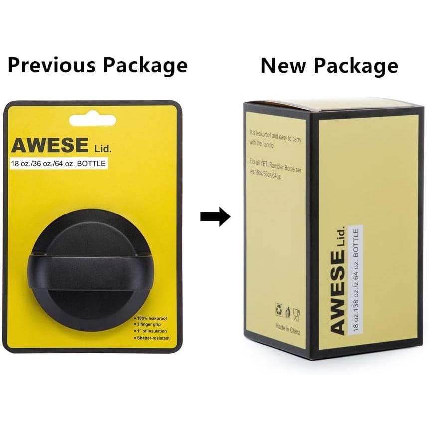 2 Nắp Nắp Thay Thế, Phù Hợp Cho 18oz / 36oz / 64oz YETI Rambler Chai CDHI
