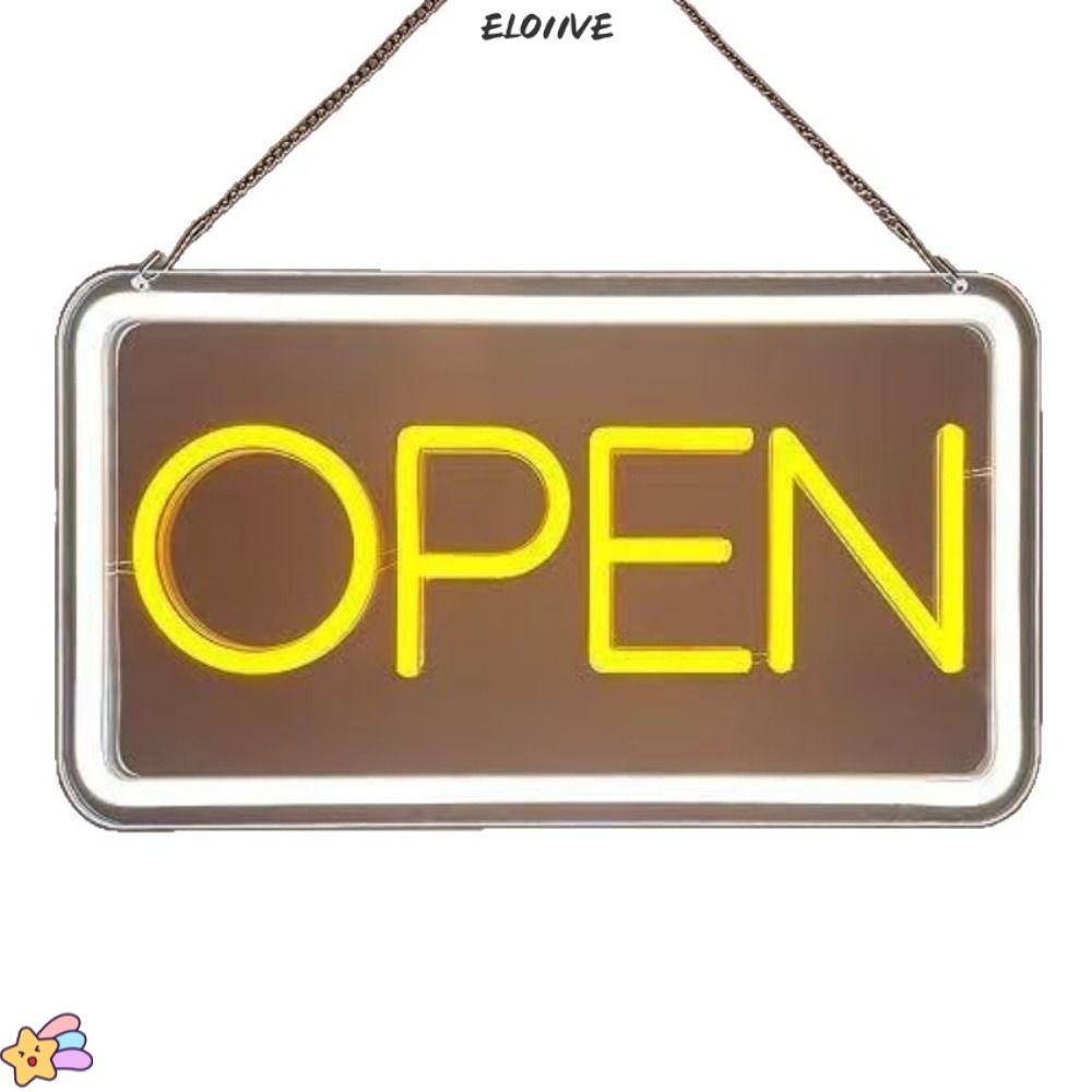 Dấu hiệu neon LED ELO11VE, Đèn trang trí có thể điều chỉnh độ sáng Đèn neon, Dấu hiệu cửa sổ bền Dấu