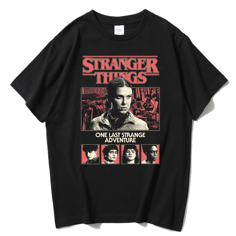 Things Season 5 Áo thun Vecna Nam 100% Cotton Mùa Cuối 1201