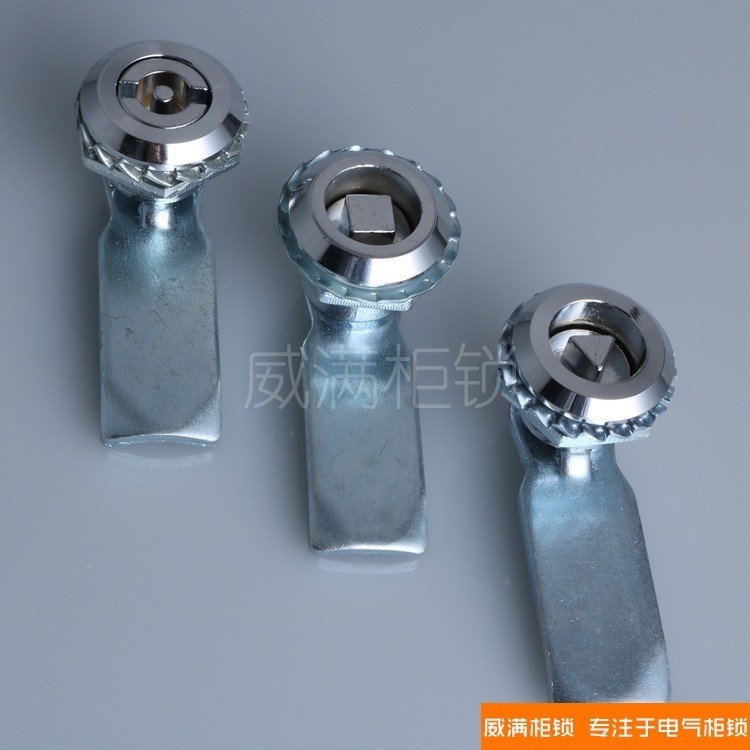 Weiman Tủ Khóa MS705-1-2 Tam Giác Khóa Hình Trụ Rác Vỏ Hộp Phân Phối Sắt Tấm Tủ Khóa Cửa Yzfen