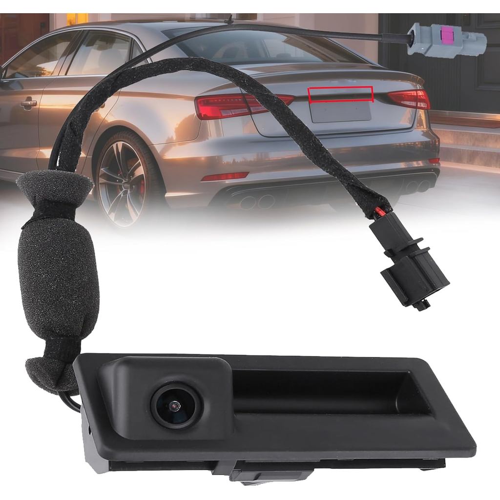Camera dự phòng quan sát phía sau 5N0827566AL AU1960103 5N0827566AB Tương thích với Audi A3 S3 2015-
