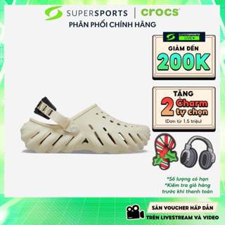  Giày Clog Unisex Crocs Echo - 207937-2YJ ADS18 LS100 B000 