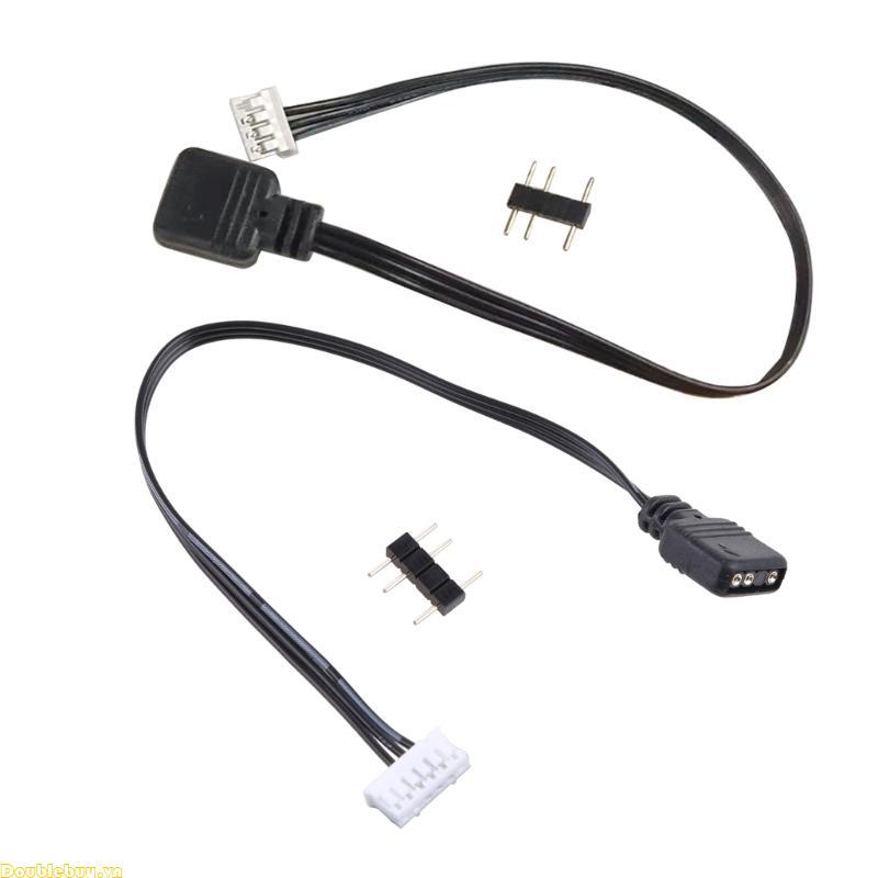 Fan Controller Adapter Cable 4Pin/6Pin to 5V ARGB 3Pin Converter