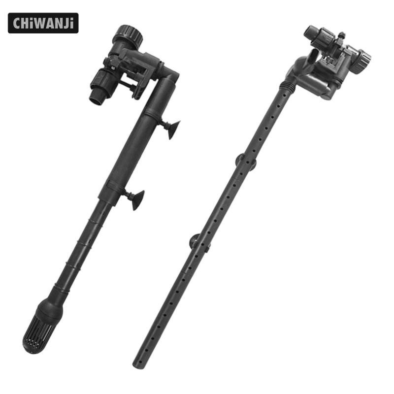 Bộ ống bể cá có thể điều chỉnh dòng chảy ra Ống mưa Phụ kiện bên ngoài chức năng cho HW3000