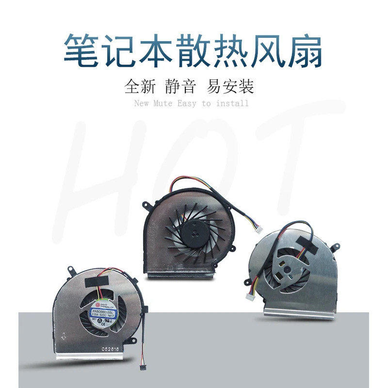 OEM Mới CPU GPU Quạt Làm Mát Cho MSI GE62 MS-1795 GE72 PE60 PE70 GL62 GL72 GP62 2QE 6QG MS-1794 MS-1