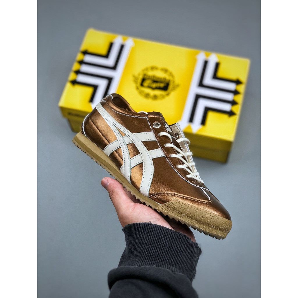 Onitsuka Tiger MEXICO 66 SD Giày Low Top Gold Casual Life