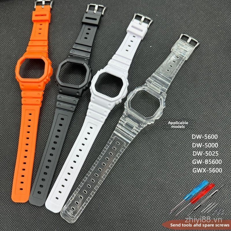 Dành Cho Vuông 3229 / DW-5600 / SK / GW-B / GW-X5600 Dây Đeo Cao Su Bộ Sửa Đổi