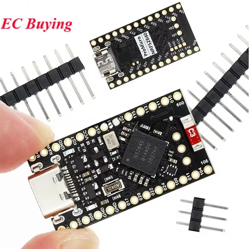 Bảng phát triển không dây Pro Micro nRF52840 Mô-đun lõi ARM Bluetooth 2.4G cho IoT DIY