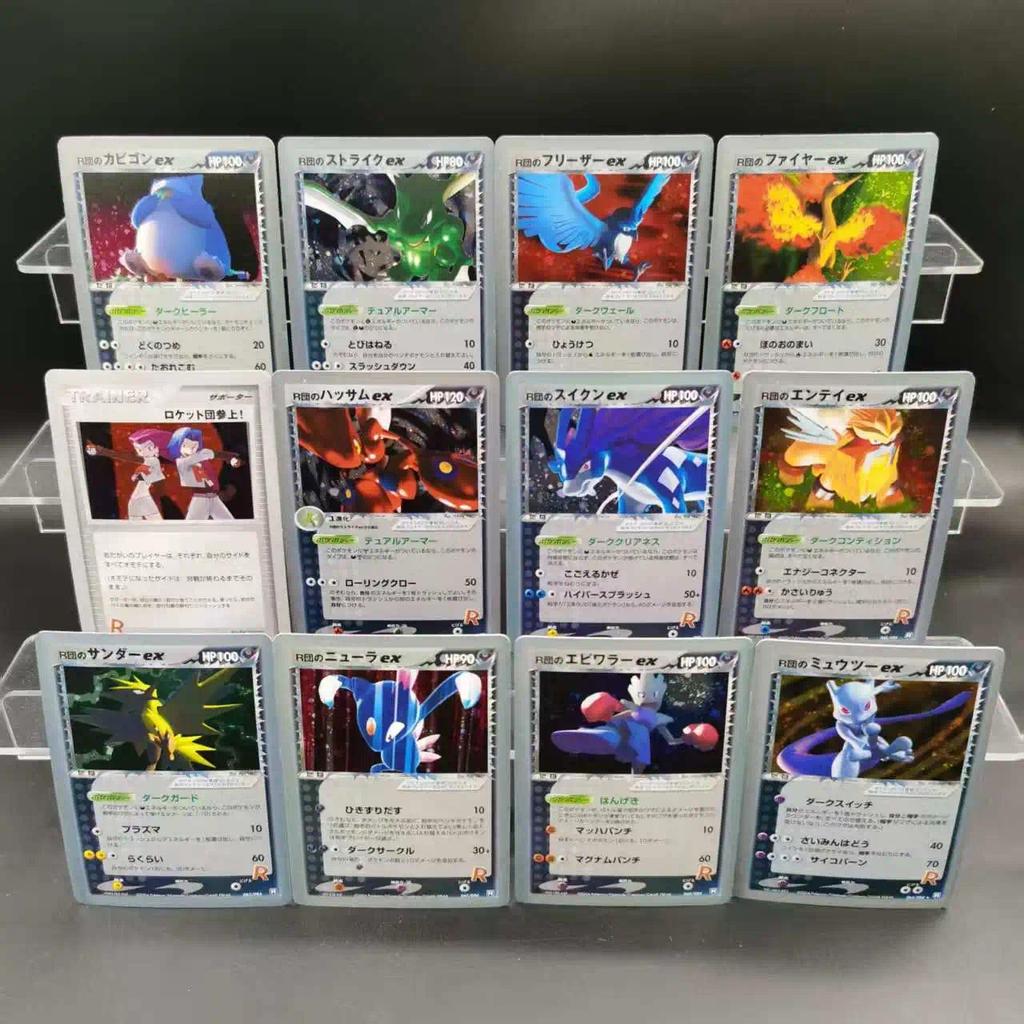 Pokemon DIY PTCG Bộ Sưu Tập Thẻ XY Scyther Snorlax Mewtwo ex JPN Tự Làm Thẻ Đơn Trò Chơi Cổ Điển Thẻ