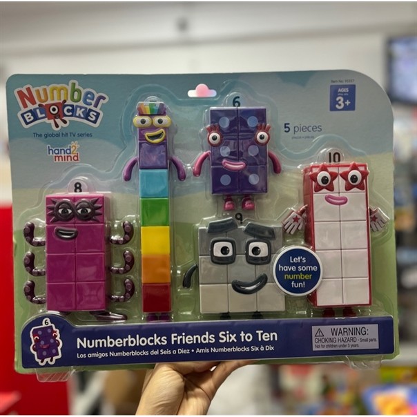 95357 Numberblocks 6-10 Figures cho bé từ 3 tuổi