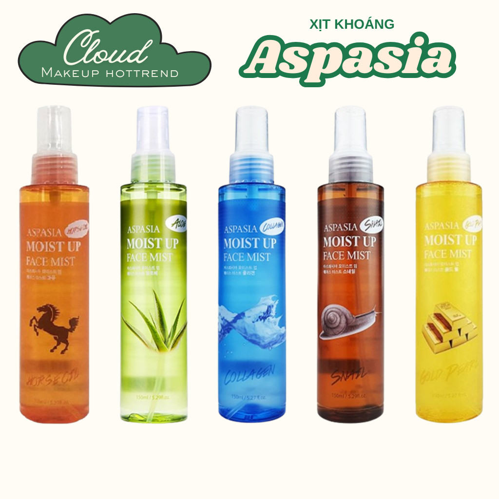 Xịt Khoáng Aspasia Moist Up Face 150ml