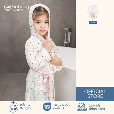Áo choàng tắm  Buộc dây   BU Baby TCT614300