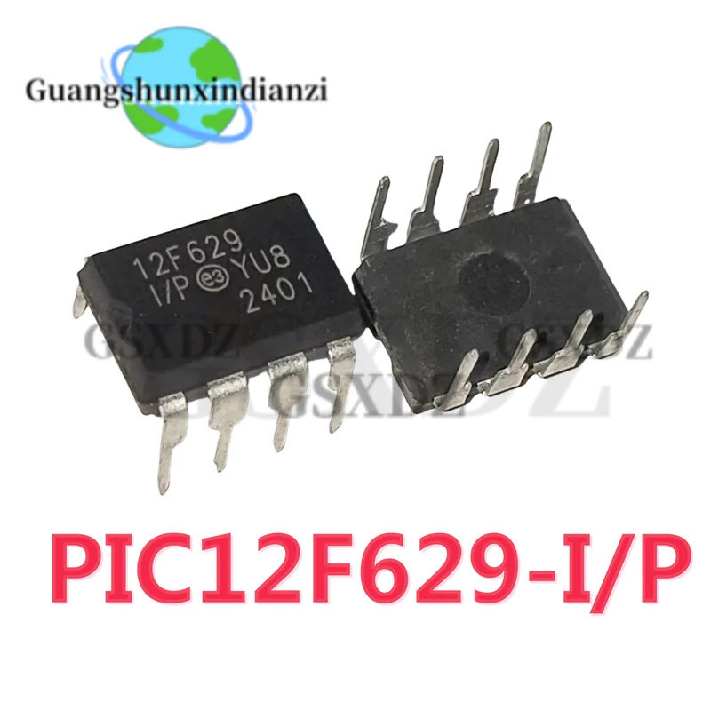Gói 5 Miếng PIC12F629-I / P PIC12F675-I / P PIC12F629 PIC12F675 12F629 12F675 DIP-8 Hàng có sẵn BTDU