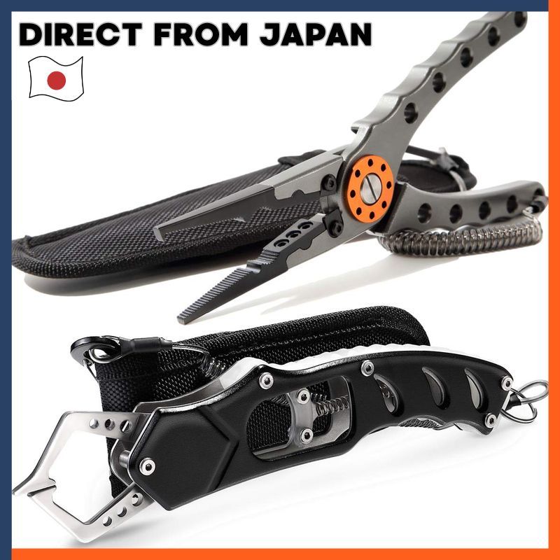 CONTYU Fishing Pliers Fish Grip 2-Piece Set Long Pliers Grip