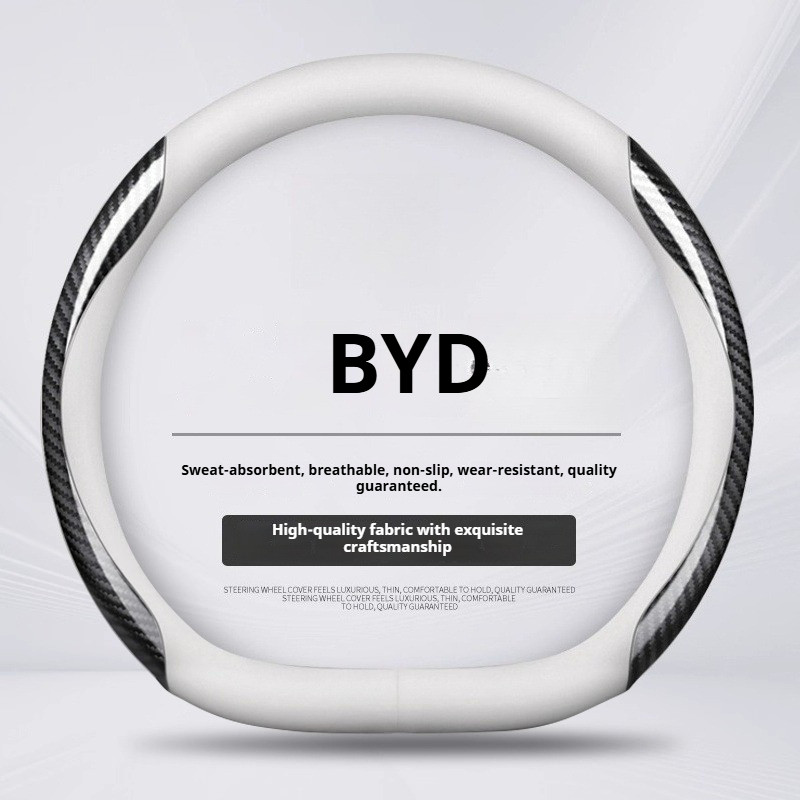 Vỏ vô lăng siêu mỏng, chống trượt và thấm mồ hôi cho BYD emax 9 M9 / sealion 5 8 / Atto 2 3 / Tang /