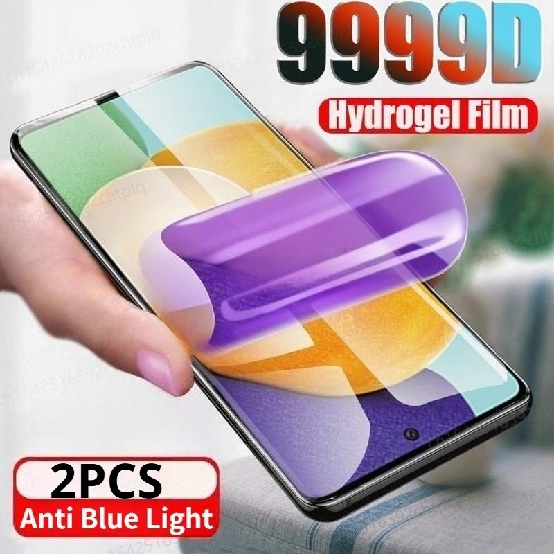 2 Chiếc HD Mềm Hydrogel Cho Oukitel WP210 WP200 P1 Pro Chống Gián Điệp Riêng Tư Chống Ánh Sáng Xanh 