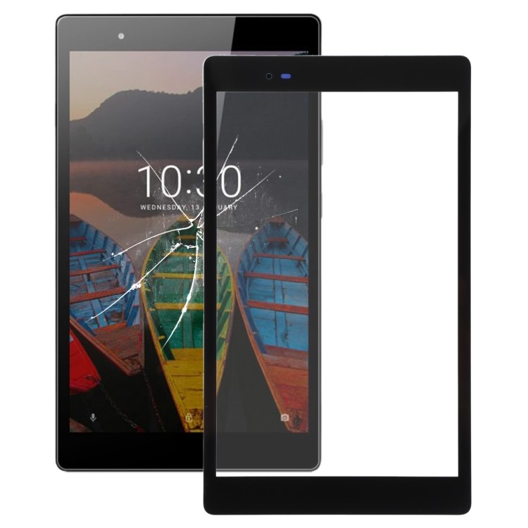 Nhà máy bán trực tiếp Ống kính kính kính ngoài màn hình phía trước cho Lenovo Tab3 8 Plus TB-8703F T
