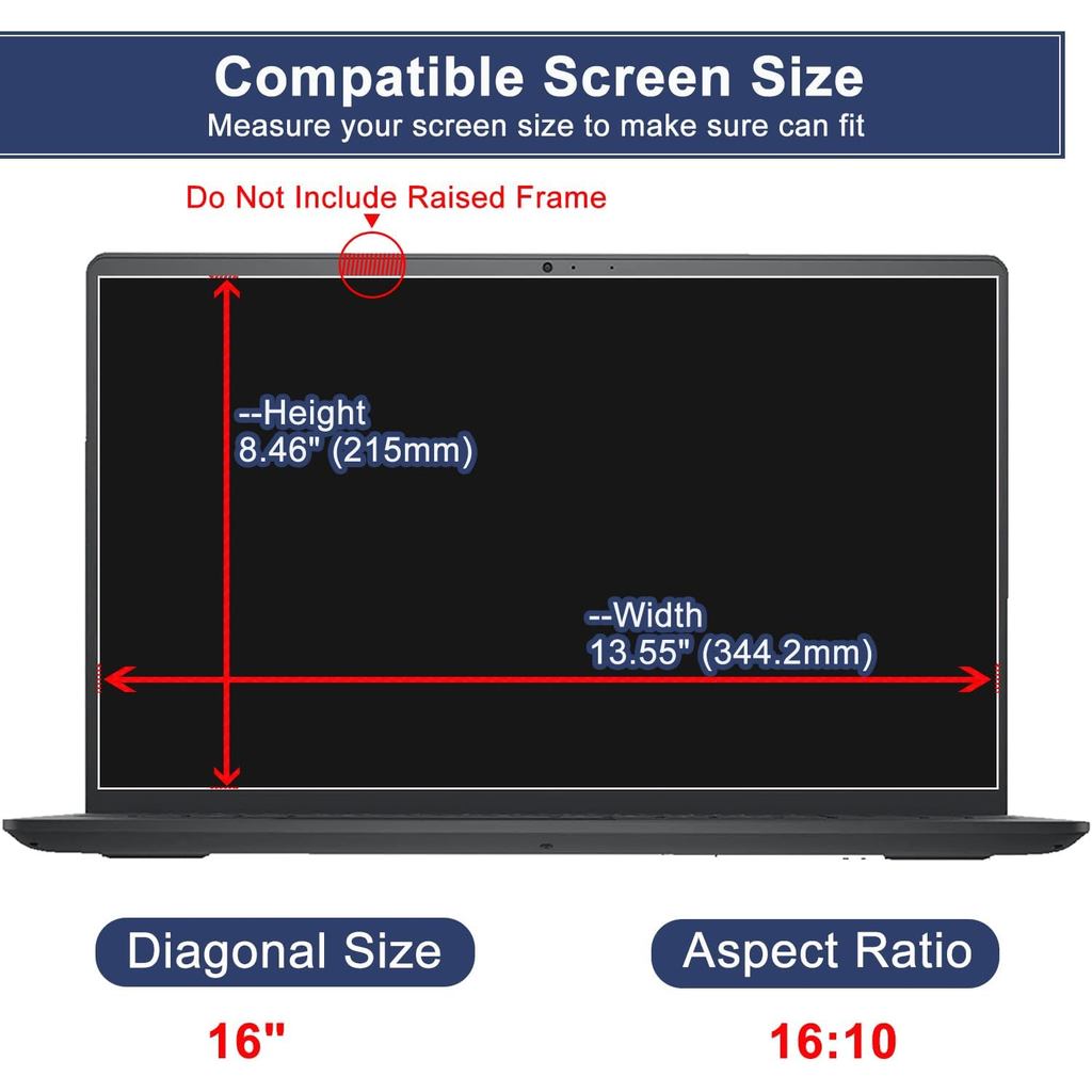 Kính cường lực bảo vệ màn hình Kính cường lực cho 16 inch HP / Dell / Sony / Samsung / Lenovo / Acer