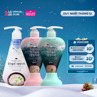   LG Daily Beauty Official  Kem đánh răng  chứa muối hồng Himalaya PinkSalt 285g 