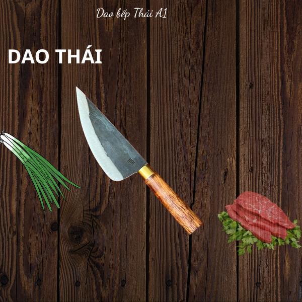 Dao thái hình bầu pha lóc thịt heo thép chuẩn nhíp siêu sắc bén dao  thái  bầu