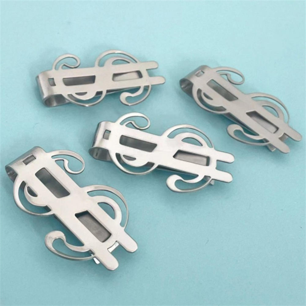 1 Kẹp Tiền Bằng Thép Không Gỉ Ví Mỏng Tín Dụng Thẻ Kinh Doanh Dành Cho Nam, Ví Quyến Rũ Quà Tặng Cho Cha Bố Chồng