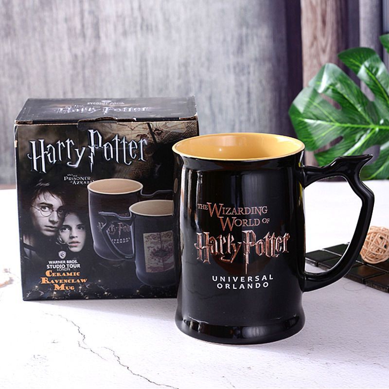 2025 Sản Phẩm Mới HarryPotter Cup Nam Magic World Cốc Nước Dung Tích Lớn Bản Đồ Cốc Gốm Cốc HarryPot
