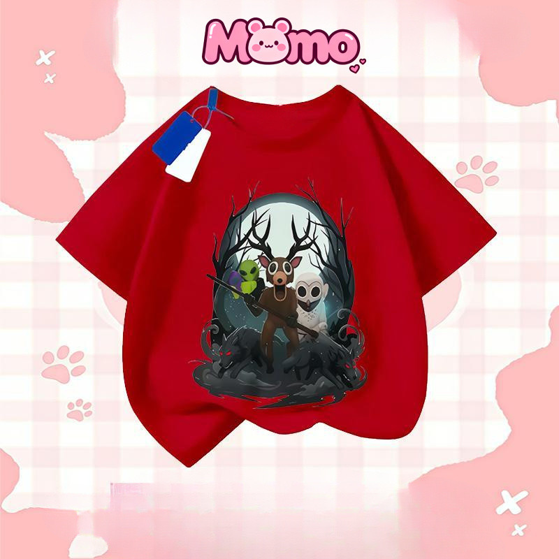 Roblox 99 Night In The Forest Game Họa Tiết In, Áo Thun Trẻ Em Unisex Top