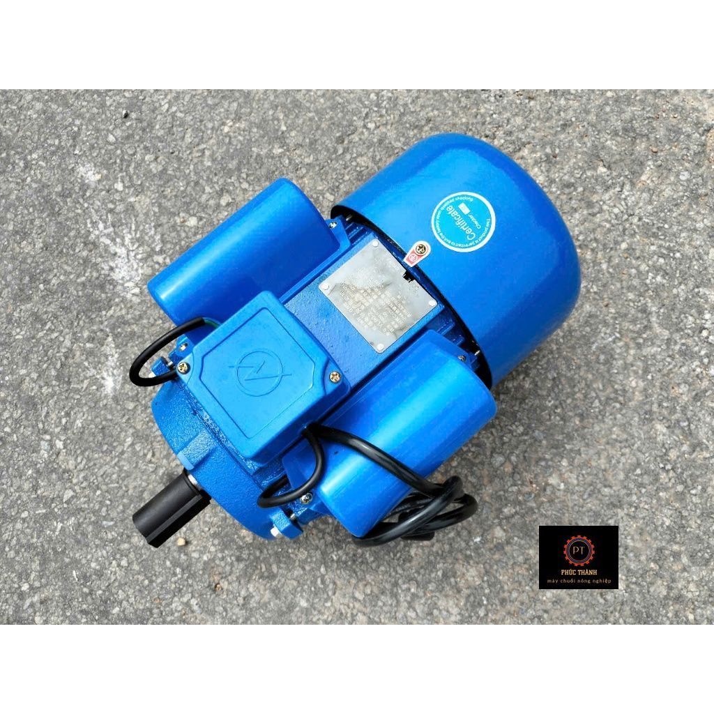 MOTOR ĐIỆN 1 PHA 220V 1.5KW(2HP) TUA NHANH 2800V/P, HÀNG CHẤT LƯƠNG CAO. - Động Cơ 2hp trục 24mm