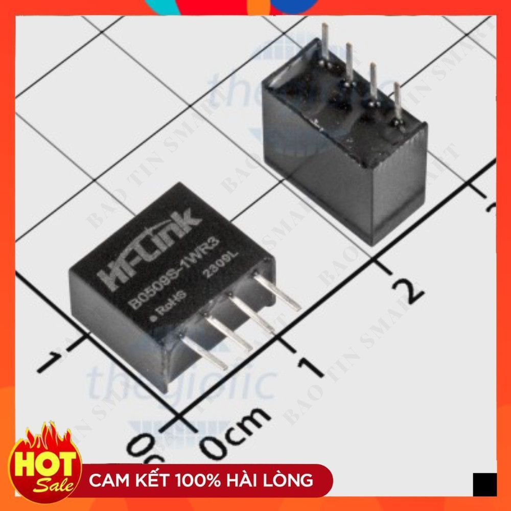 HLK-B0509S-1WR3 Chuyển Đổi DC-DC Vào 5V Ra 9V 1W ChipViet Store