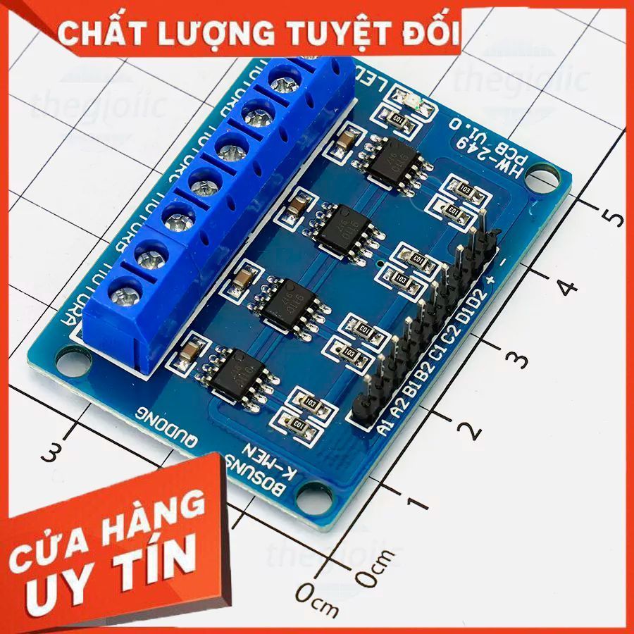 L9110S Mạch Điều Khiển Động Cơ DC 4 Kênh FixLab – Linh Kiện & Sửa Chữa