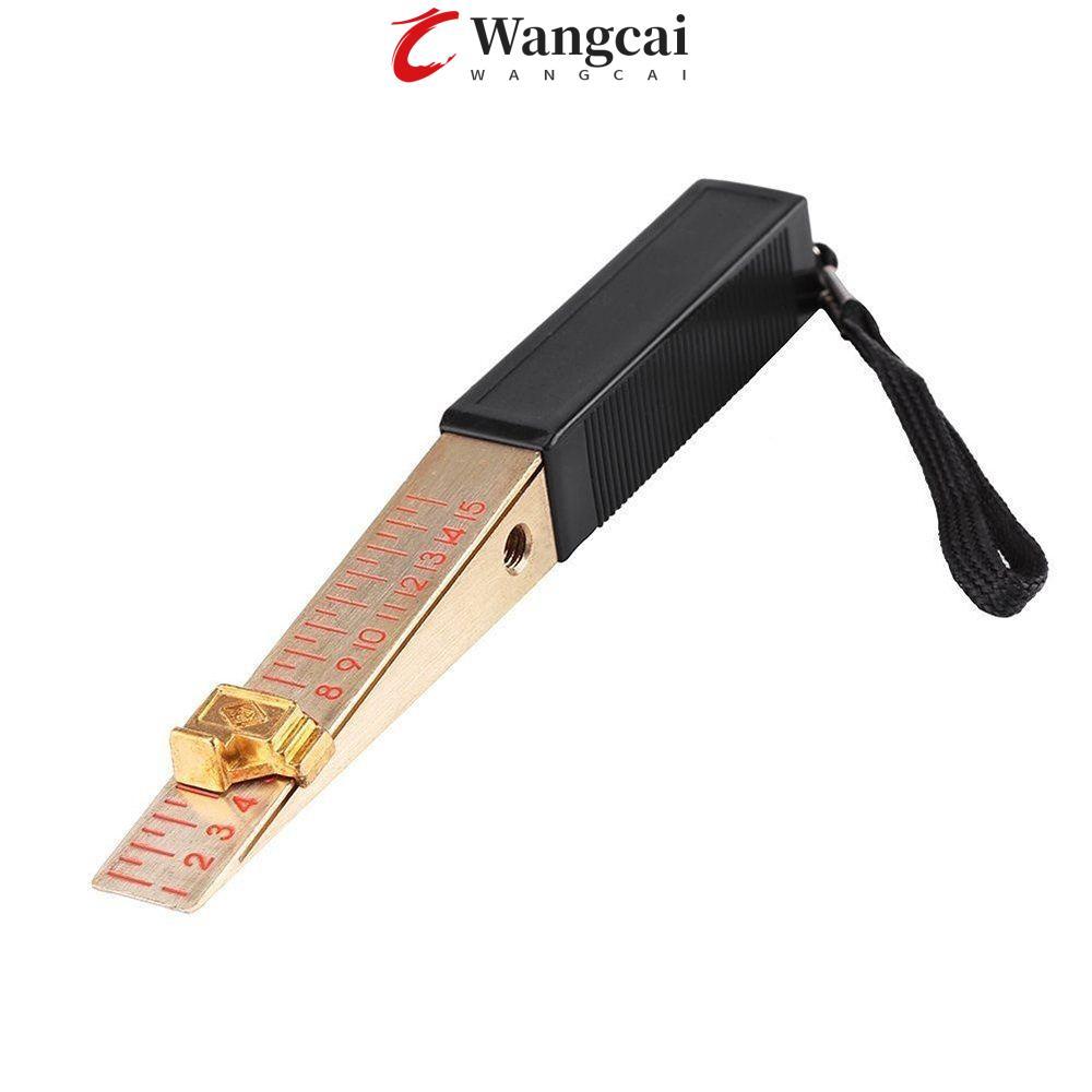 WANGMCAI Feeler Gauge House Flatness Kiểm tra Đo lường Công cụ Cursor Kỹ sư Thước phát hiện
