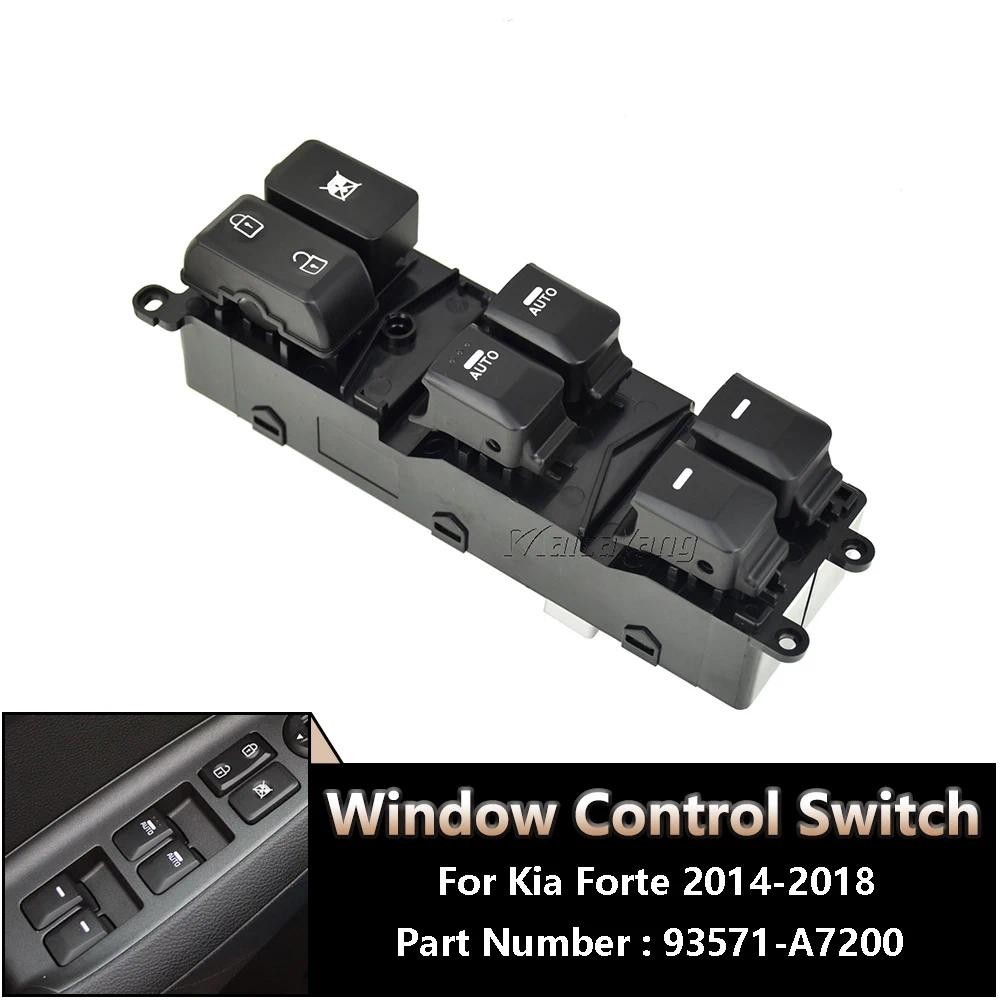 93571-A7200 Tự Động Lên / Xuống Điện Cửa Sổ Chính Phía Trước Bên Trái Chính Công Tắc Phù Hợp Cho Xe 