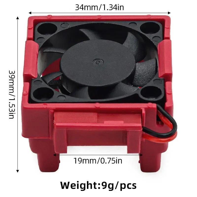 VXL-3S Velineon ESC VXL-3 VXL 3S Quạt tản nhiệt làm mát cho Trxs Tên cướp Rustler Stampede Slash 2WD