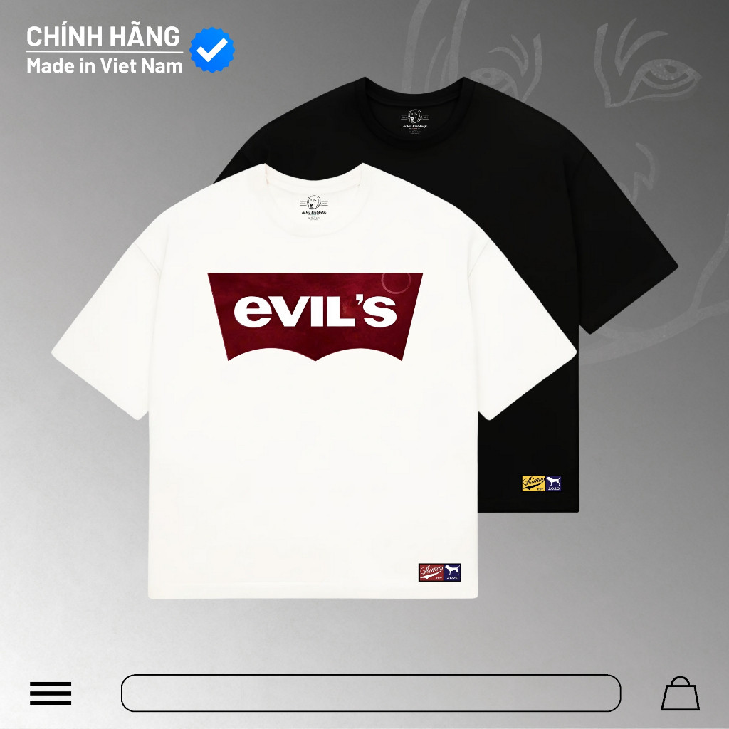 Áo Ai Mà Biết Được - Áo Thun Evil's - Form Oversize Cotton 100% Unisex Nam Nữ Mùa Hè