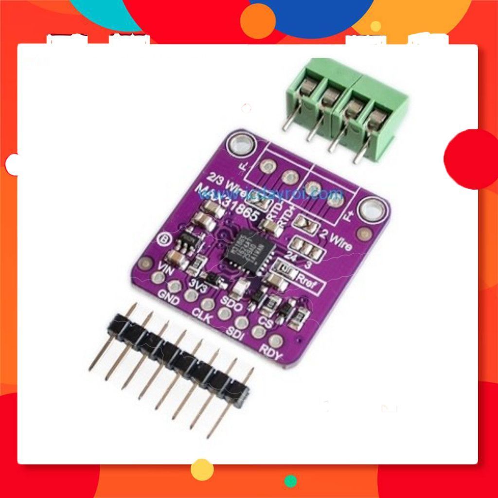 MAX31865 SPI PT100/PT1000 Mạch Chuyển Tín Hiệu RTD To Digital Điện Tử Store99