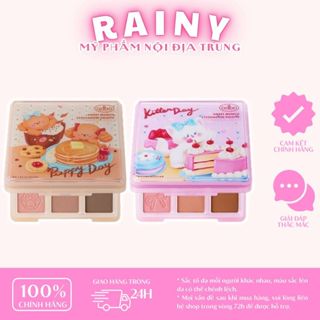   ODBO  Bảng phấn mắt 9 ô Odbo Sweet Puppy Kitten tặng kèm kẹp tóc OD2024 