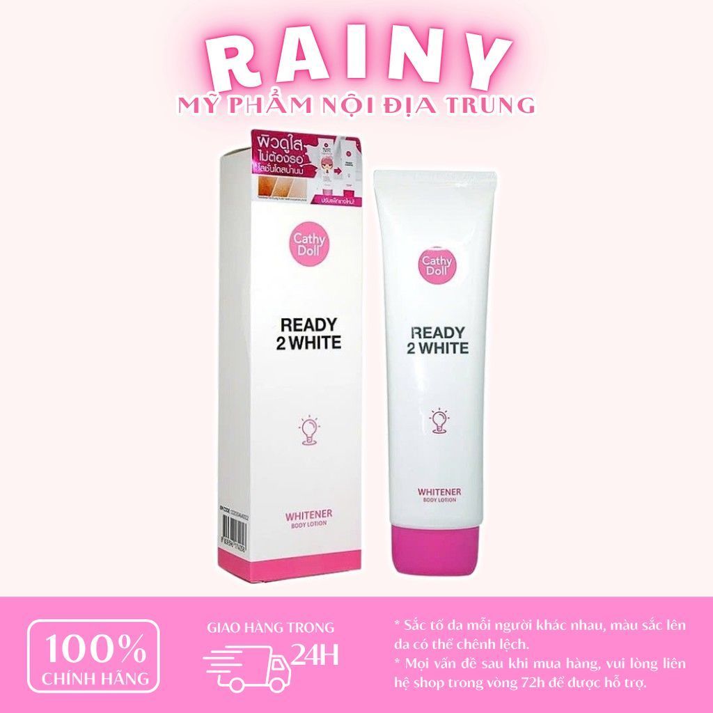 [CATHY DOLL] Sữa dưỡng thể trắng da Cathy Doll Ready 2 White 150ml