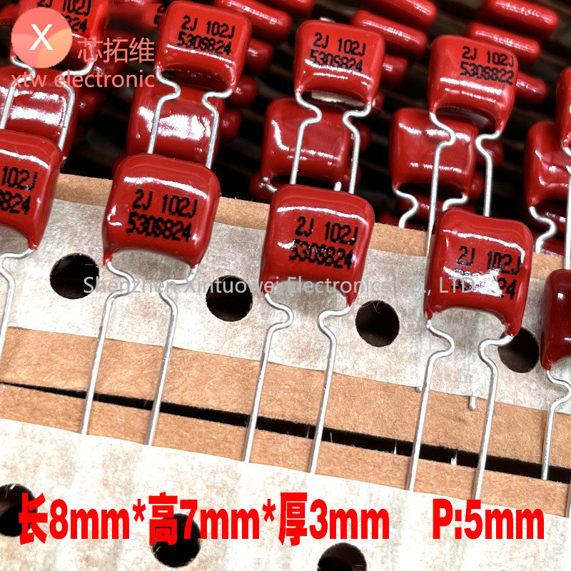 20 Cái / lốc SIC SAFCO CBB 102J 1nf 1000pf 630v 2J Tụ điện màng Polypropylen tần số cao