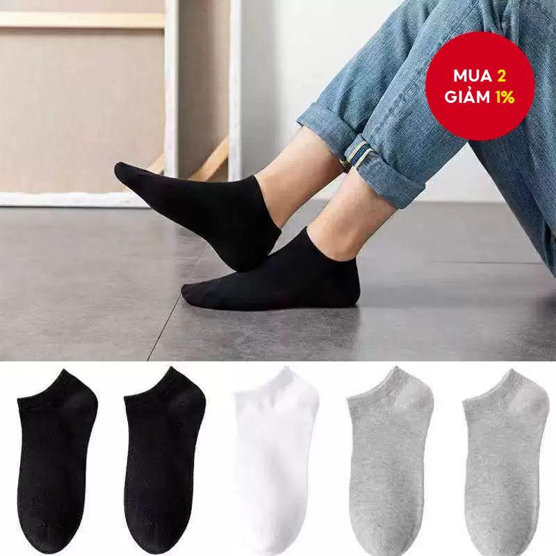 3 / 6 / 12 Đôi Tất Nam Mắt Cá Chân - Tất Công Sở Thoáng Khí Chống Ẩm Cho Công Sở & Hàng Ngày