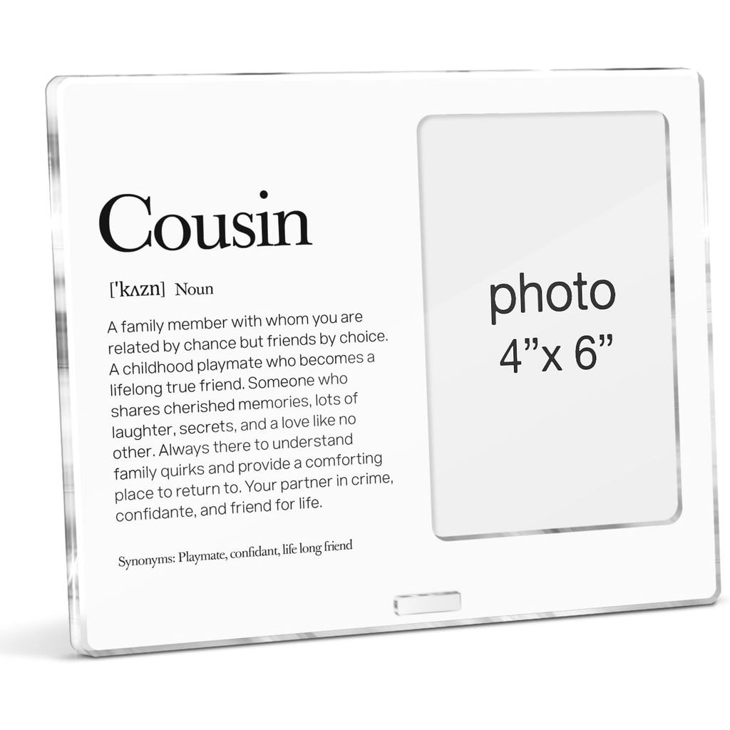 Anh Em Họ Khung Hình Anh Em Họ Quà Tặng Cho Nữ Trẻ Em Bé Trai Bé Gái Sinh Nhật Giáng Sinh Cuối Năm, 